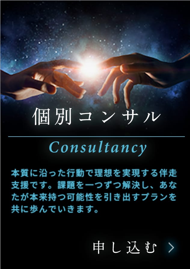 個別コンサル Consultancy
